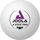 Toptha pingpongu Joola Pro 3-Star, 40+ mm, set me 6 copë, t’bardhë