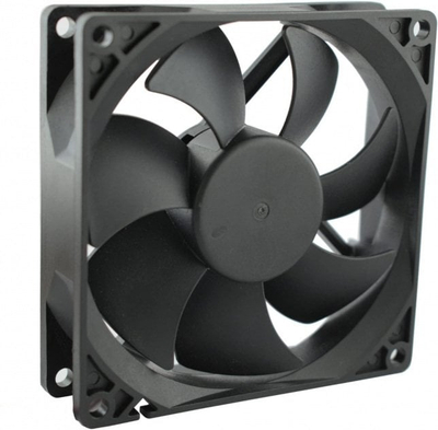 Вентилатор за компјутер Зенпц Фан SY12025L12S, 120mm, 12V, црн