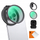 Set filtër magnetik telefoni K&amp;F Concept, klips 67mm, filtër CPL 67mm, i zi
