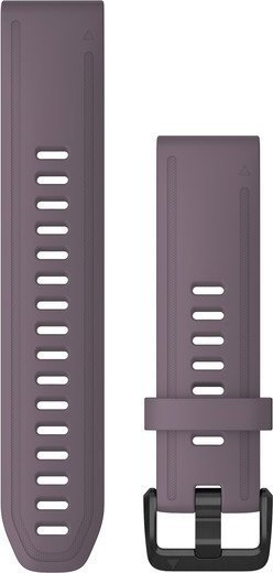 Rrip ore Garmin QuickFit 20, silikon, 20 mm, Purple Storm