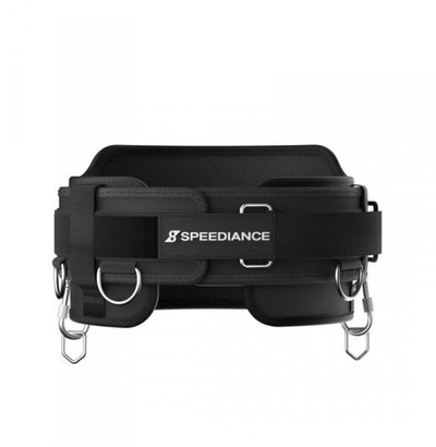 Ремен за тежина Speediance Accessory, најлон, метална алка, црн