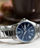 Ora dore Casio MTP-1384D-2A, analoge, çelik inox, blu