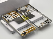 Kornizë e mesme Samsung Galaxy A32 5G SM-A326, origjinale, pjesë për zëvendësim, e zezë