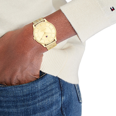 Orë dore për femra Tommy Hilfiger Jessi 1782531, e artë