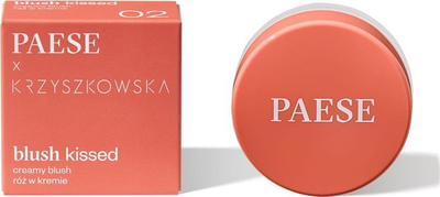 Kрем руменило Paese Creamy Blush Kissed 02, 4 g, розова