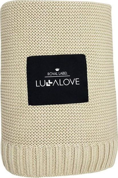 Batanije bambu Lullalove Milk Coffee, 80x100 cm, bezhë