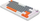 Tastierë gaming Savio Astral White Jade, USB, ndriçim 3 ngjyra, e bardhë