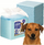Хигиенски подлоги за кучиња PADS FOR DOGS, 60x40cm, 50 парчиња, сина