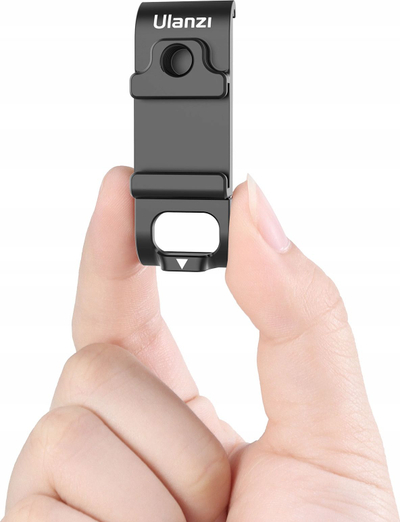 Kapak baterie Ulanzi G9-6 për GoPro Hero 9, ISO shoe, fileto 1/4", i zi