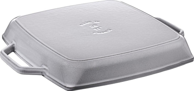 Tigan grill STAUB gize 28cm, 28 x 28cm, gri