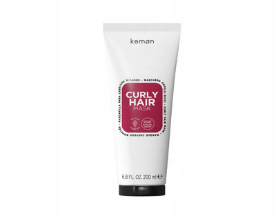 Maskë flokësh Kemon Curly Hair Mask, për flokë kaçurrela, 200ml, e bardhë
