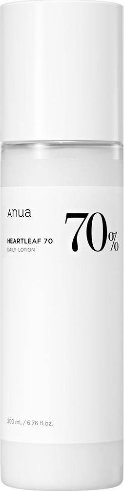 Locion trupi Debenhams Heartleaf 70% Daily Relief, 200 ml, për lagështim, për lëkurë të ndjeshme