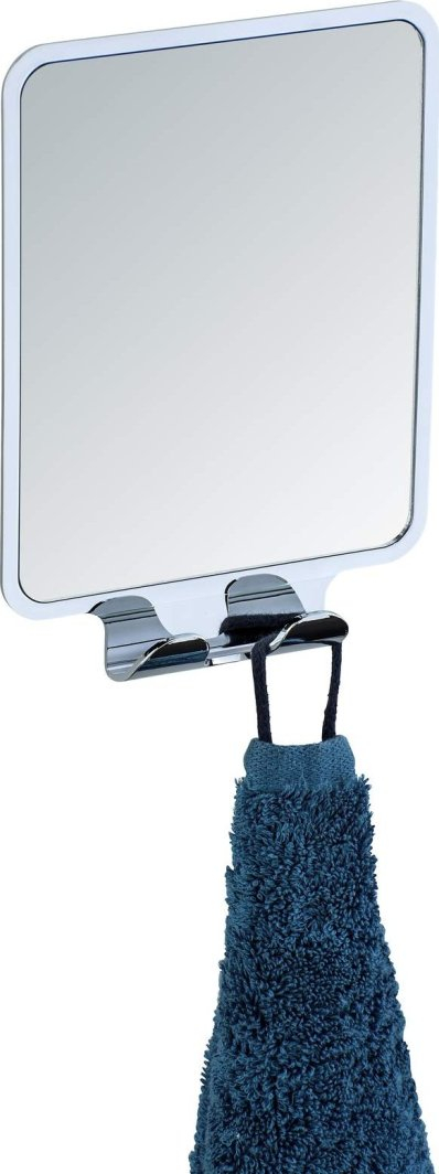 Pasqyrë muri Wenko Vacuum Loc Quadro, montim pa shpim, inoks