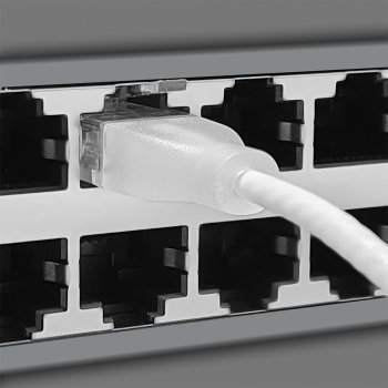 Kabllo rrjeti Wantec 7402, Cat6, 0.3 m, e bardhë