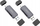Lexues kartash Hoco HB45, USB 2.0 USB C, SD TF, i zi