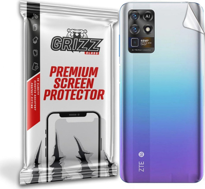 Fletë mbrojtëse e pasme GrizzGlass për ZTE S30 SE 5G, transparente