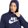 Duks për meshkuj Nike Nsw Club(BV2973-410), XL, i kaltër i errët