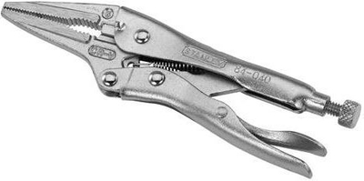 Pincë bllokuese Stanley, 140 mm, metalike, argjendtë