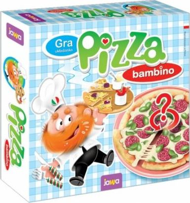 Lojë puzzle JAWA Pizza Bambino, 6 tabela, edukative, shumëngjyrëshe