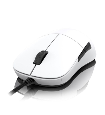 Гејминг глушец Endgame Gear XM1R, оптички, USB Type A, бел проѕирен