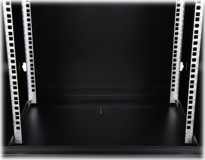 Kabinet rack muri Eprado R19 18U, 19", metalik, i zi