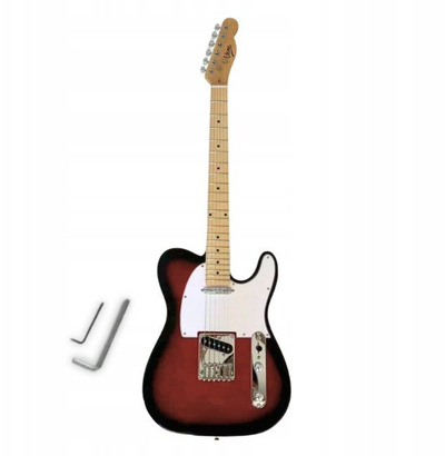 Kitarrë elektrike V-Tone ETL39 RB, telecaster 4/4 39", dy pickupa Single Coil, redburst