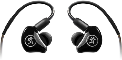 Kufje In Ear Mackie MP-120, monitor profesional, me izolim zhurme, të zeza