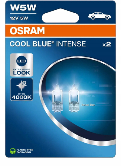 Llamba makine OSRAM 2825CBN, W5W 12V 5W, COOL BLUE INTENSE, dritë e ftohtë
