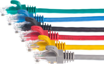 Kabllo rrjeti NetRack BZPAT7UG, RJ-45, Cat.5e, 7.5m, e gjelbër