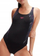 Kostum noti për gra Speedo HyperBoom Muscleback, Endurance+, i zi me rozë