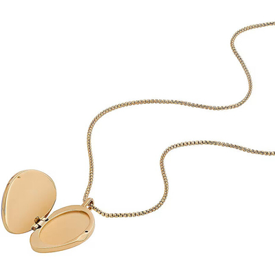 Qafore për femra Skagen Medallion Sea Glass SKJ1720710, 56cm, e artë