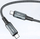 Karikues Acefast GaN 65W, 1x USB C, 1x USB A, gri