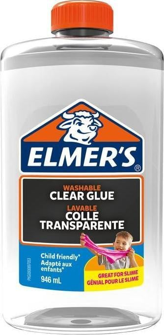 Ngjitës transparent Elmer's Clear PVA Glue, 946 ml, i larshëm, transparent