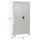 Dollap  metalike Duron 2-derë 90×40×190 Hcm (HM11979), gri