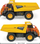 Lodër kamion Majorette Volvo R45D Grand Dump Truck, 20cm, 1:45, e verdhë