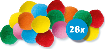 Topa uji për fëmijë SES Creative 02229 Splash Water Balls, set 28 copë, shumëngjyrëshe