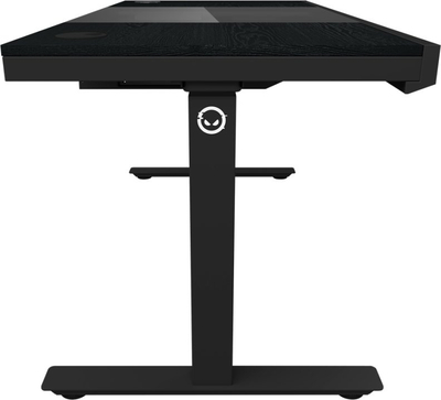 Tavolinë gaming Lorgar Desk Elite 90, elektrike sit stand, kasë PC e integruar, RGB, e zezë