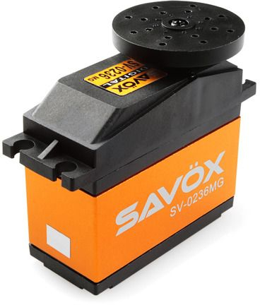 Серво дигитално Savox SV-0236MG, 7.4V, размер 1/5, метални запчаници
