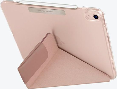 Mbrojtëse tableti Uniq Camden për iPad Air 10.9" 2020, antimikrobike, me qëndrim, rozë