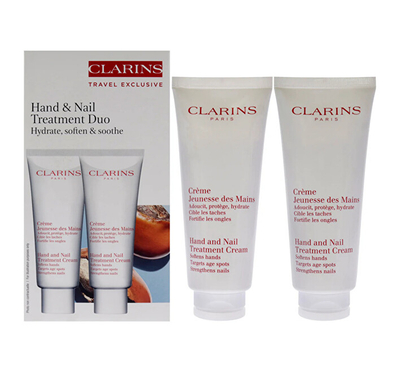 Set për duar Clarins Hand & Nail Treatment, krem për duar 2 x 100 ml