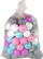 Toptha plastike loje Bestway, 100 copë, pastel, shumëngjyrëshe