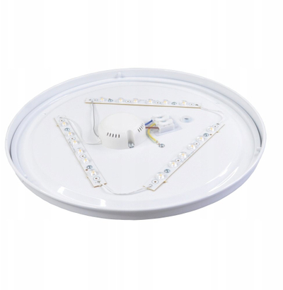 Plafon LED Ecolight, 18W, 4000K, i bardhë