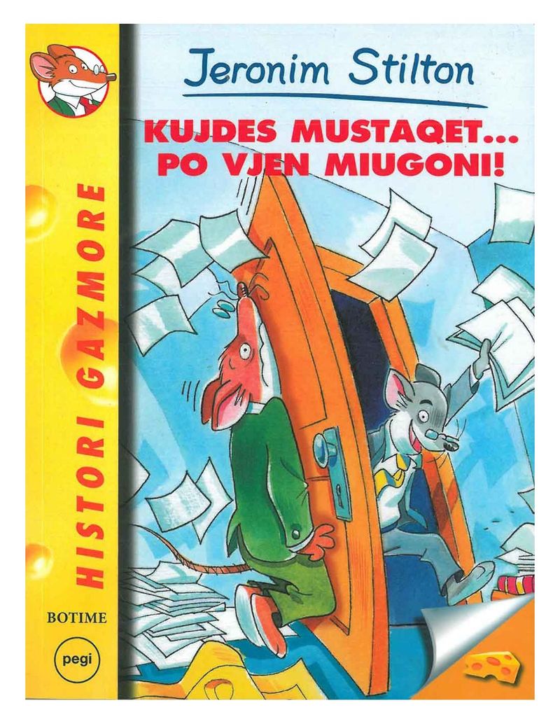 Stilton 18 Kujdes Mustaqet Po Vjen Miugoni - Geronimo Stilton