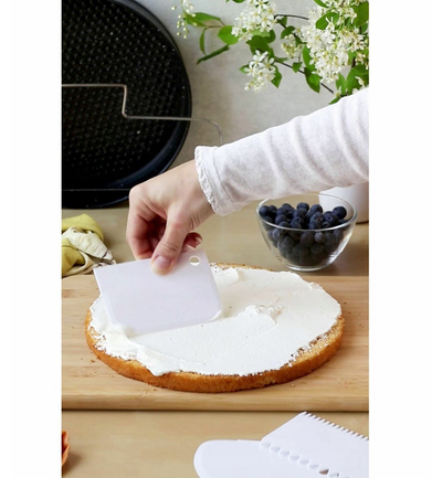 Set shpatullash për torta Brunbeste, 3 copa, plastikë
