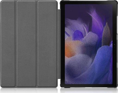 Заштитна футрола за таблет Tech-Protect SmartCase Galaxy Tab A8 10.5, auto sleep wake, со држач, црна
