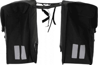 Çantë biçiklete Basil Double Mara, 26 L, e zezë