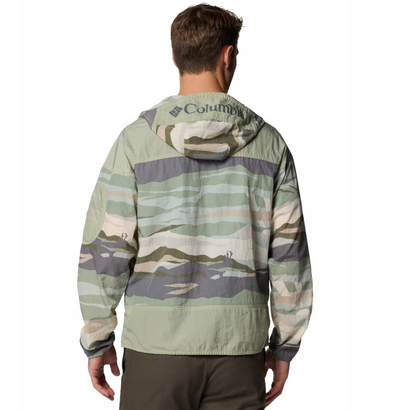 Xhaketë windbreaker Columbia Challenger II Novelty, Omni Shield, për burra, jeshile
