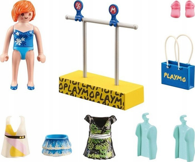 Set lojrash Playmobil My Life 71539, Clothing Stall, shumëngjyrësh