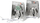 Ndriçues LED nën dollap me sensor lëvizjeje, set 2 copë, 4000K, inox