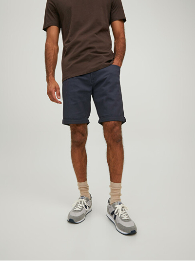 Pantallona të shkurtë Jack&Jones JPSTRICK Regular Fit, të kaltër